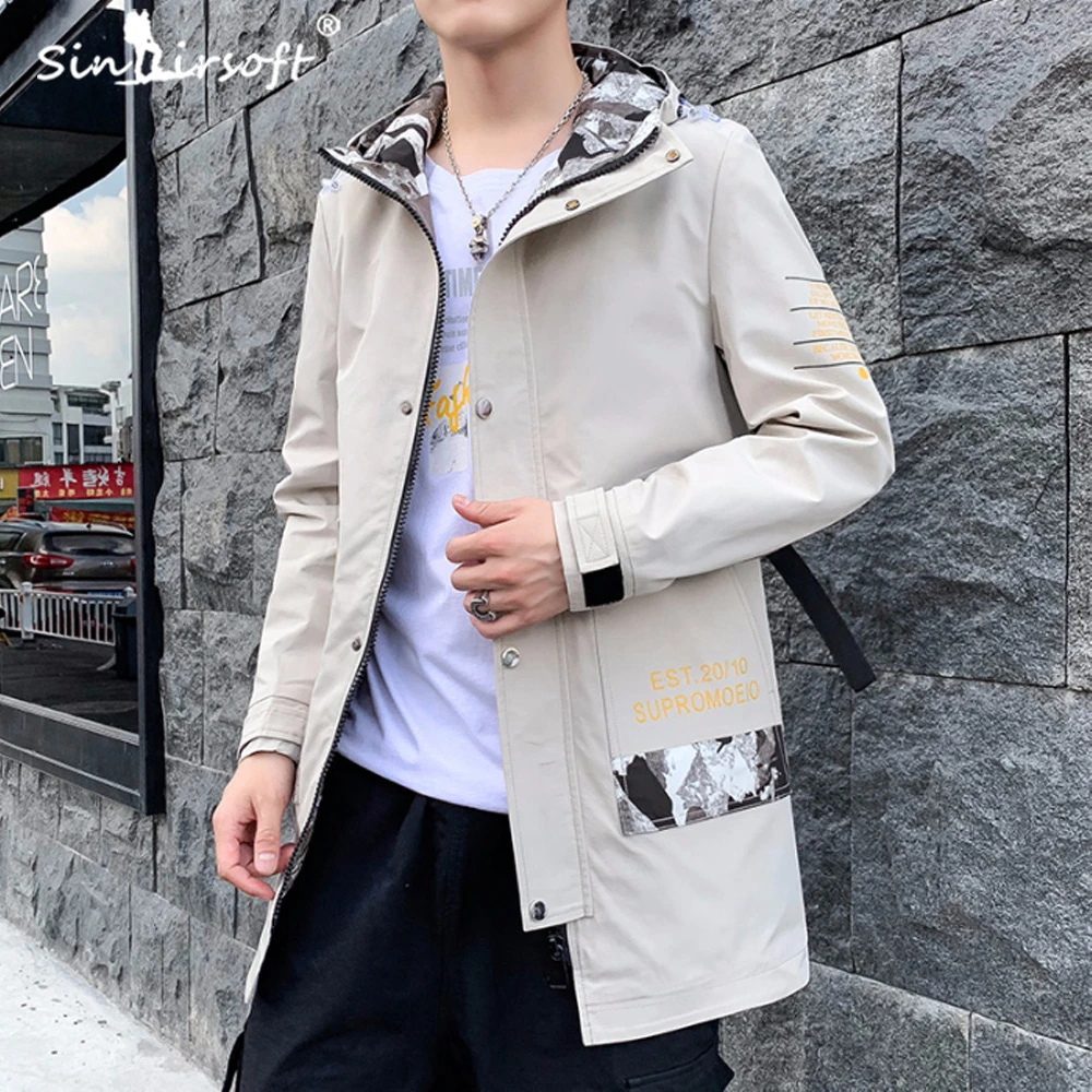 Новый дизайн Мужская Куртка теплое зимнее пальто свободная модная повседневная