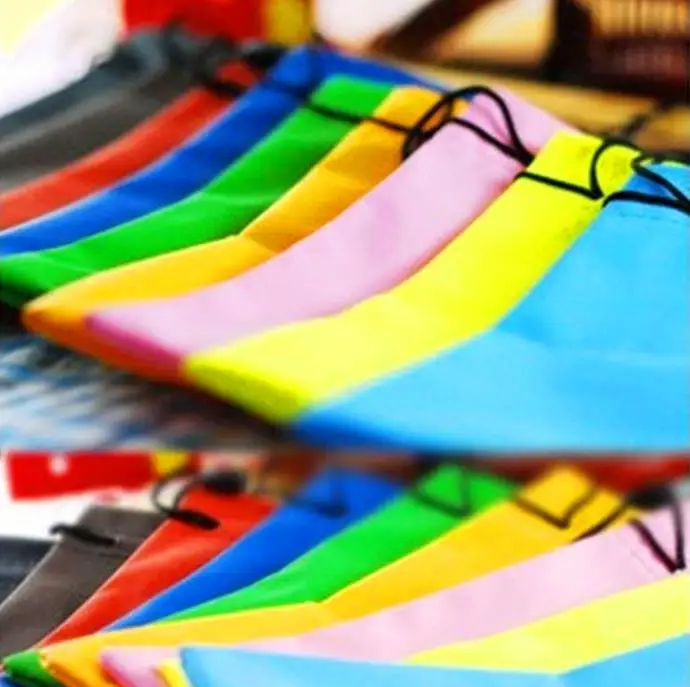 للبيع 1000 قطعة/الوحدة مقاوم للماء جلدية البلاستيك النظارات الشمسية الحقيبة لينة النظارات حقيبة نظارات قضية الهاتف SN387