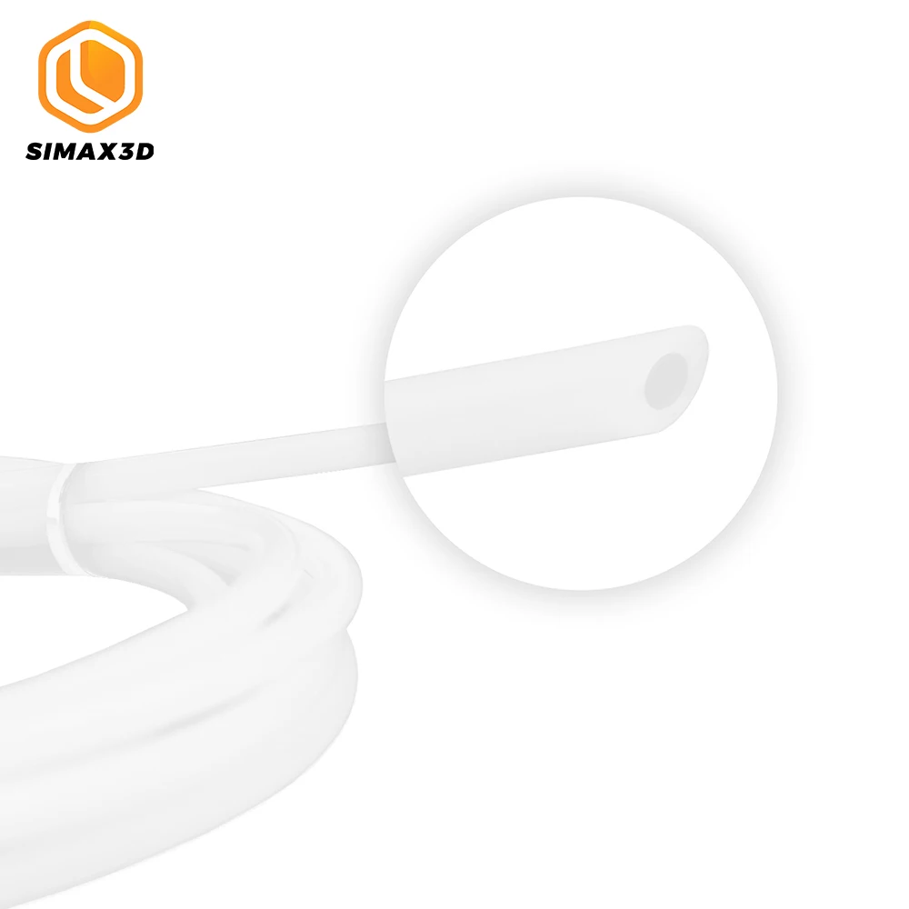 SIMAX3D 1 м фторопластовая трубка Teflonto труба ID 2 OD 4 мм до J-head hotend RepRap горло экструдера