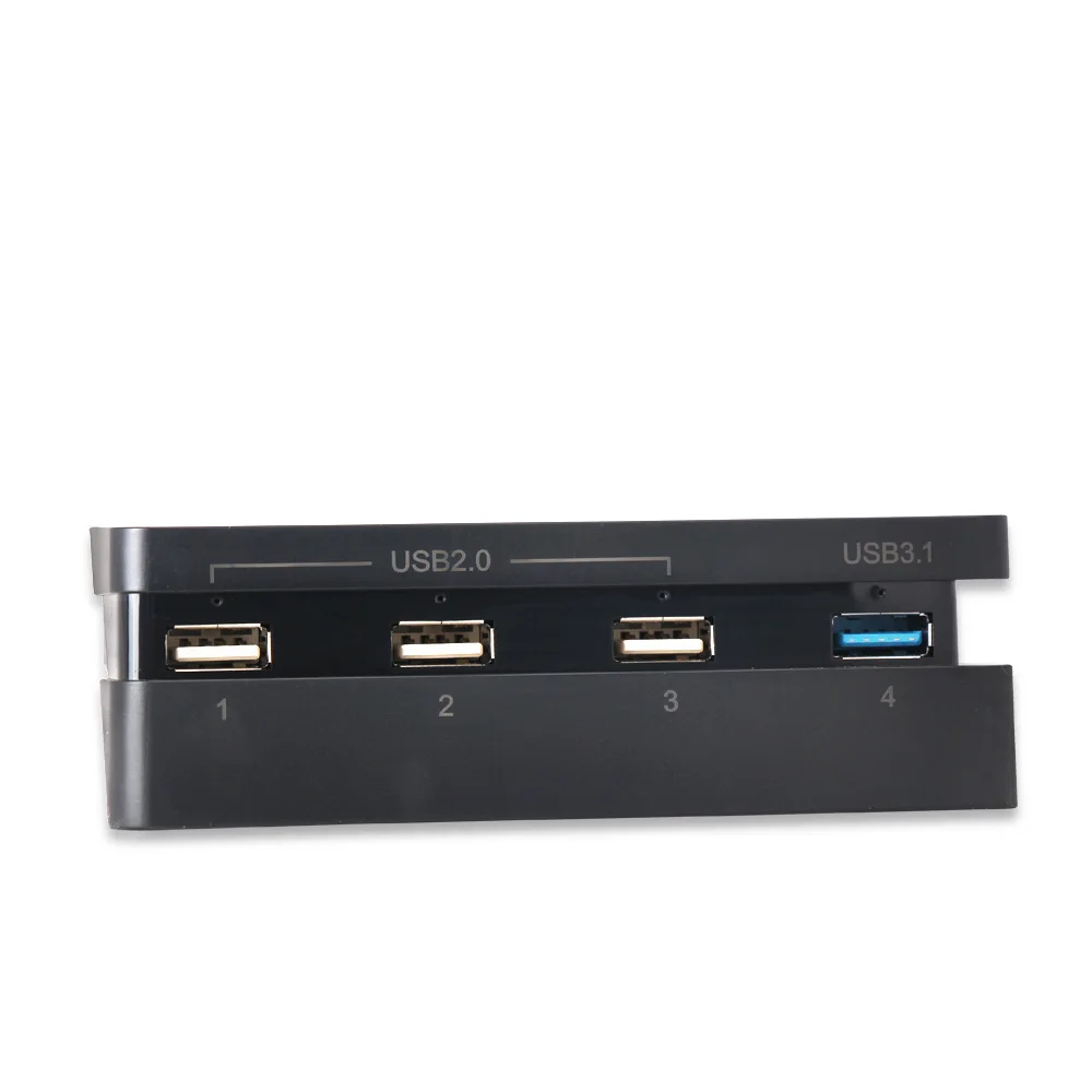 4 порта s PS4 Slim Extend USB адаптер для игровой консоли Play Station Игровая консоль usb-хаб 3 0