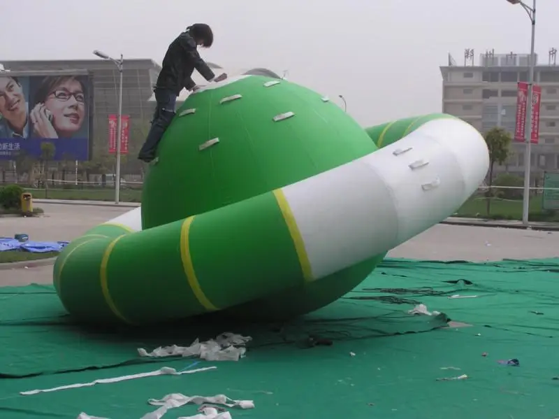 

PVC inflatable water sport games / inflatable UFO floating games / Floating Saturn water toys