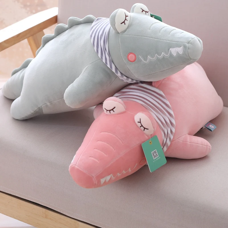 

65 см Kawaii Подушка-крокодил, крокодил, мультфильм, украшение для дома, подушка, кукла для друзей, детская игрушка