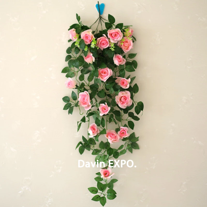 

95CM Artificial Rose Flowers Decoration Fresh rose Flowers bouquet decoration wedding props stage background decoration flower