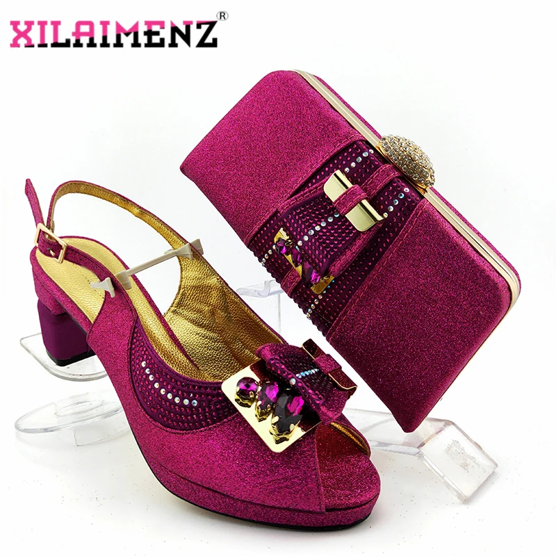 Новинка 2020 классические удобные туфли и сумка в африканском стиле вечерние на