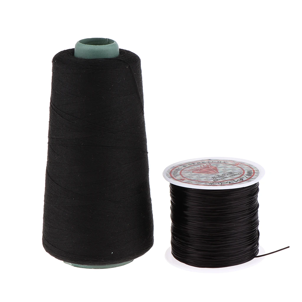 

60m Cotton Threads Hair Extensions Weave Thread for Weave/Weft/Wig Making/Track Sew/Hair Bundle