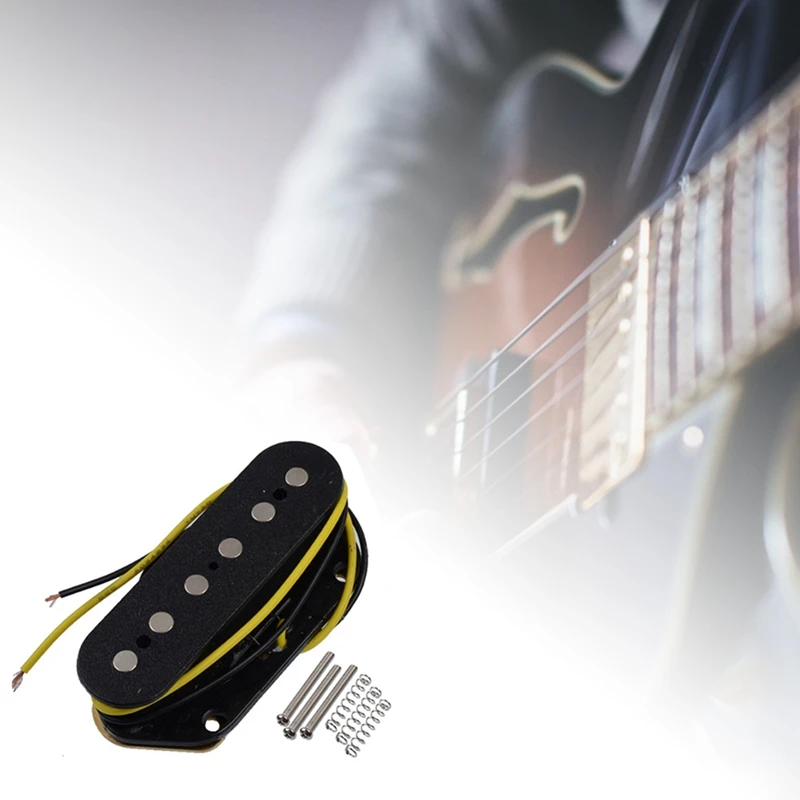 

Tele Pickups Alnico 5 Black Tele Bridge Pickup Fit Bridge Pickup Part