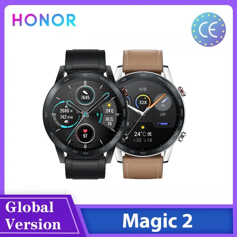 Смарт-часы Honor Magic 2 Гб версия CN 46 мм платеж за 14 дней Bluetooth5.1 насыщение кислородом в