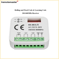 universal ac dc 12 24v 2 channel receiver universal rx multi receiver controller rx multi acdc9 30v 300 868mhz 433mhz 868mhz