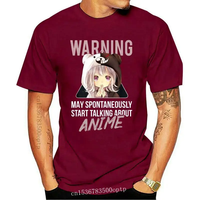 

Warning May Spontaneously Start Talking About Anime T-Shirt