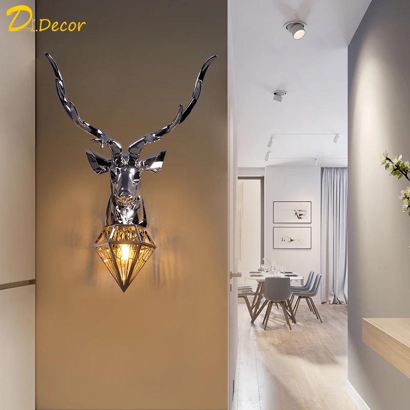 

Wall Decor Interior Light Sconces Decorations Living Room Sconce Lamp for Bedroom Nordic Loft Lamps Lights Home Bed Led Lighting