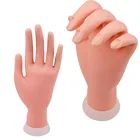 Мягкая гибкая тренировочная ручная модель, силиконовые маникюрные инструменты для маникюра