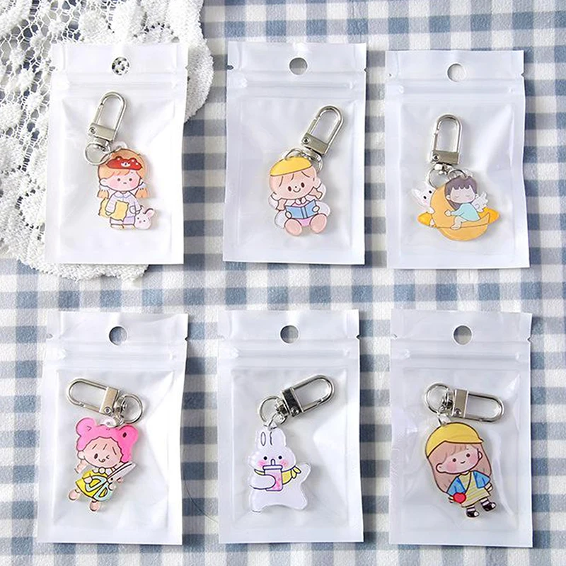 

Cartoon Bear Keychain Girls Key Ring Women Backpack Ornament Bag Pendant Gifts