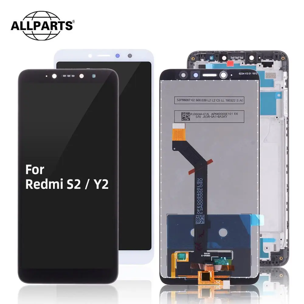 Дисплей для Xiaomi Redmi S2 LCD в сборе с тачскрином на рамке Оригинал 5.99'' черный