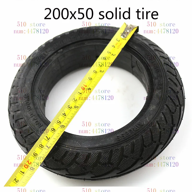 Lightning отгрузка 200x50 8X2T твердые шины 8 дюймов Шины Fit Электрический
