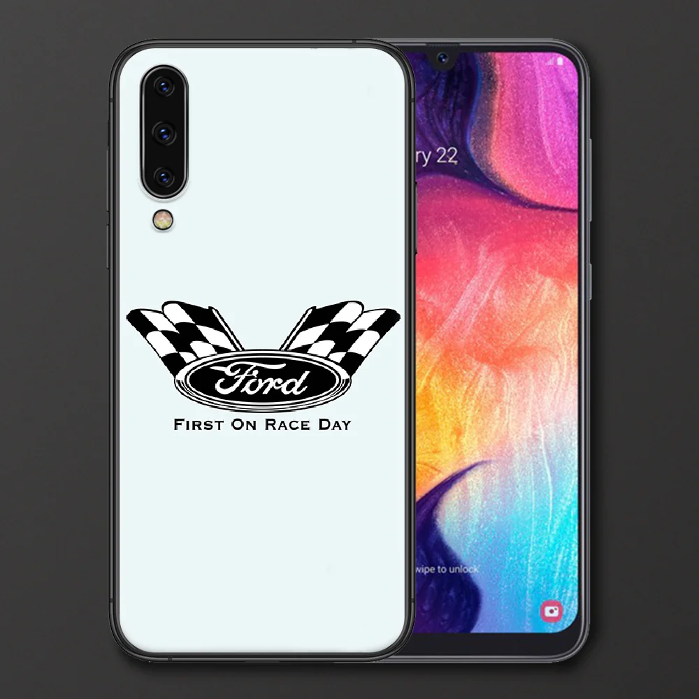 

Fords car Phone case For Samsung Galaxy A 3 5 7 8 10 20 20E 21S 30 30S 40 50 51 70 71 black coque painting prime pretty funda