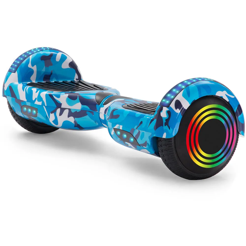 Гироскутер 6 5 дюйма самобалансирующийся 2 колеса светодиодные индикаторы мотора