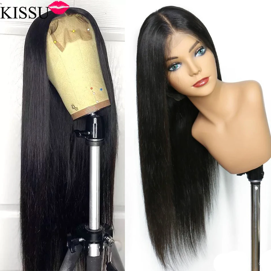 

KISSU Bone Straight Lace Front Wig 4x4 Closure Wig Wholesale Brazilian Lace Front Human Hair Wigs Lace Frontal Wigs For Women