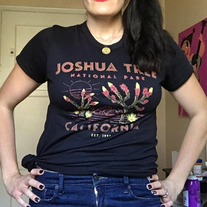 Hillbilly Джошуа Калифорния национальный парк женская футболка размера плюс в