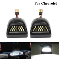 12v 2w white 18led car number license plate lights lamp for chevrolet silverado avalanche traverse tahoe suburban