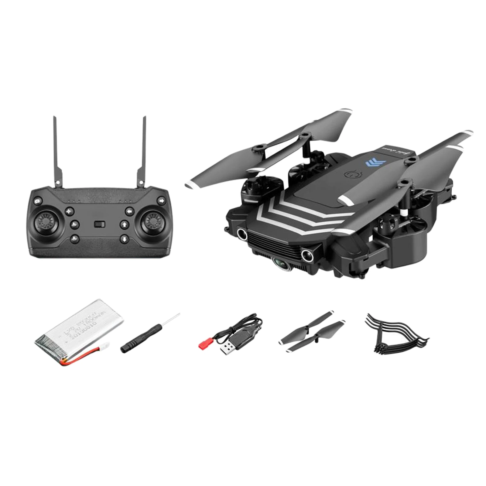 Dron teledirigido de 110 &deg;, cuadric&oacute;ptero en tiempo Real, mantenimiento de altitud, 360 H, para entrenamiento, avi&oacute;n, c&aacute;mara HD, Radio, Control remoto, 2,4G-2