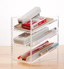 Акриловый держатель для ручки Настольный держатель для карандашей и органайзеры, аксессуары