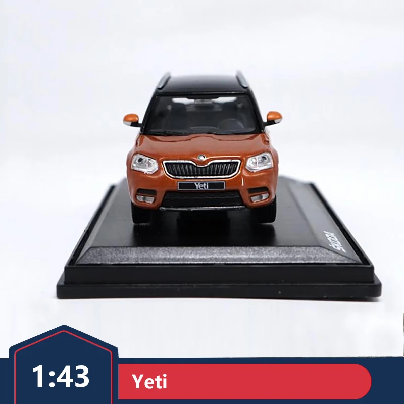 1:43 Shanghai Skoda Wild Emperor SKODA Yeti City Edition основание модели из сплава |