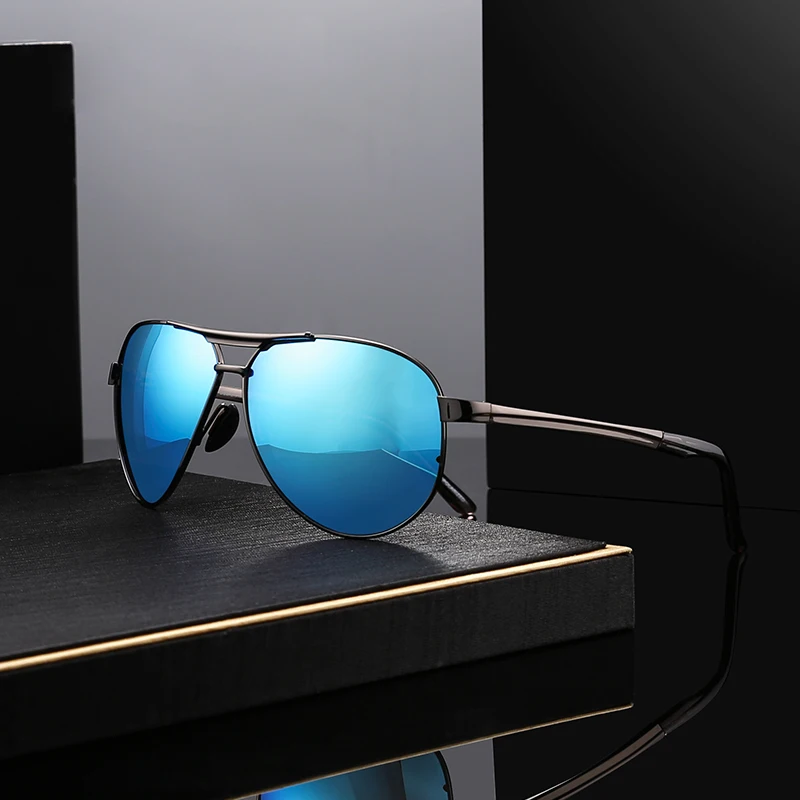 RFOLVE классический дизайн пилот солнцезащитные очки мужские брендовые