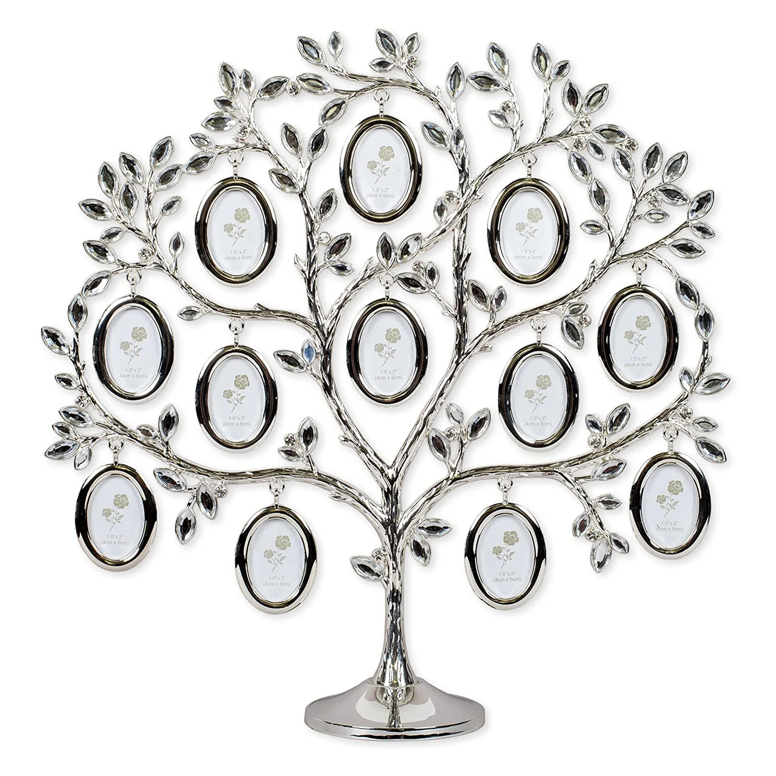 

Family Tree Silver Decoration Commemorative Hanging Photos Home Decoration Souvenir Suitable For Living Room Bedroom Office