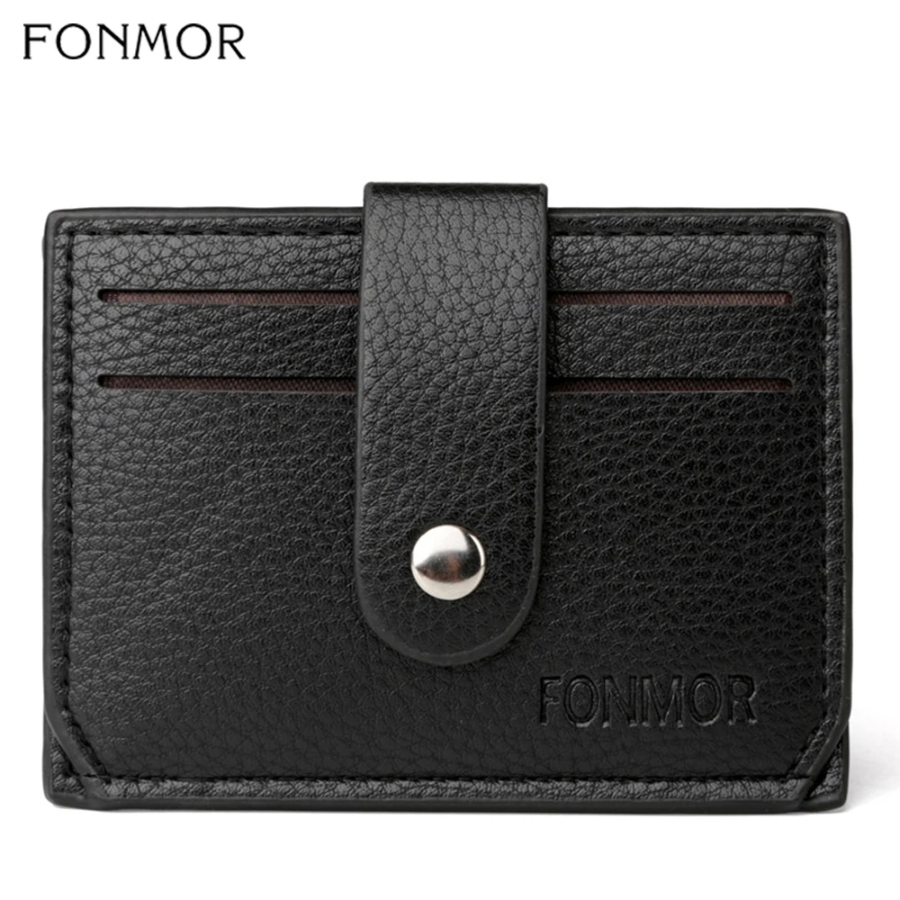 Новинка мужской тонкий кошелек Fonmor кошельки сумка для монет держатель карт