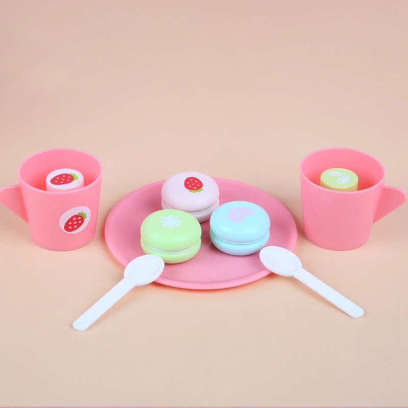 

Kids Wooden Pretend Play Sets Pretend Maker Coffee Machine Game Play House Toys Simulation Kitchen Educational Toy