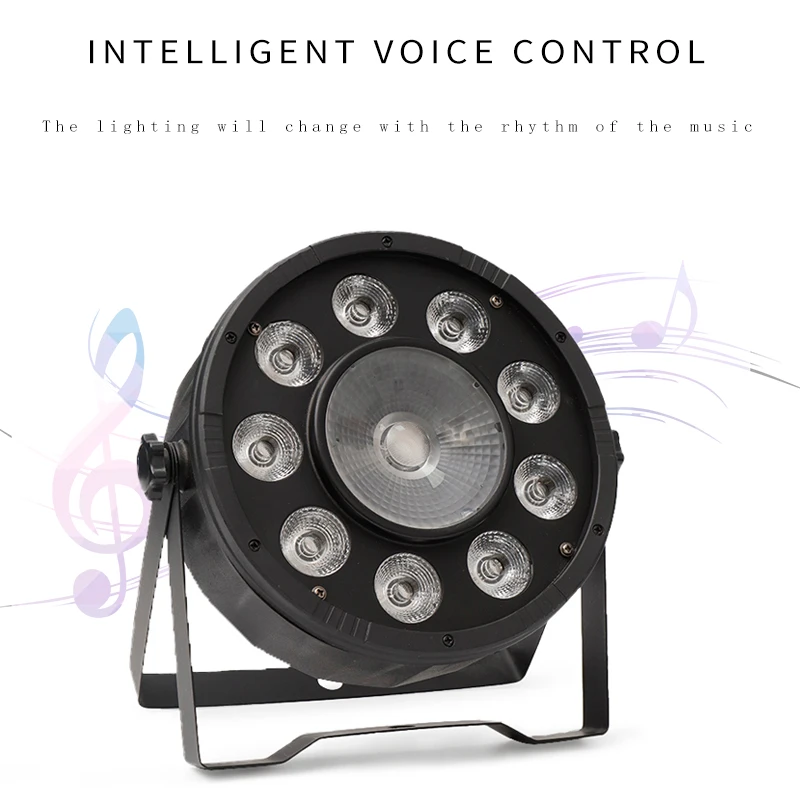 Плоские светодиодные светильники Par DMX512 сценическое оборудование для диджея 24