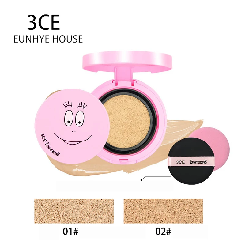3CE eunhye House кроссовки на воздушной подушке CC крем для ухода за лицом Жидкая Основа макияжа улучшить кожу Цвет воздушная Подушка BB крем косметика