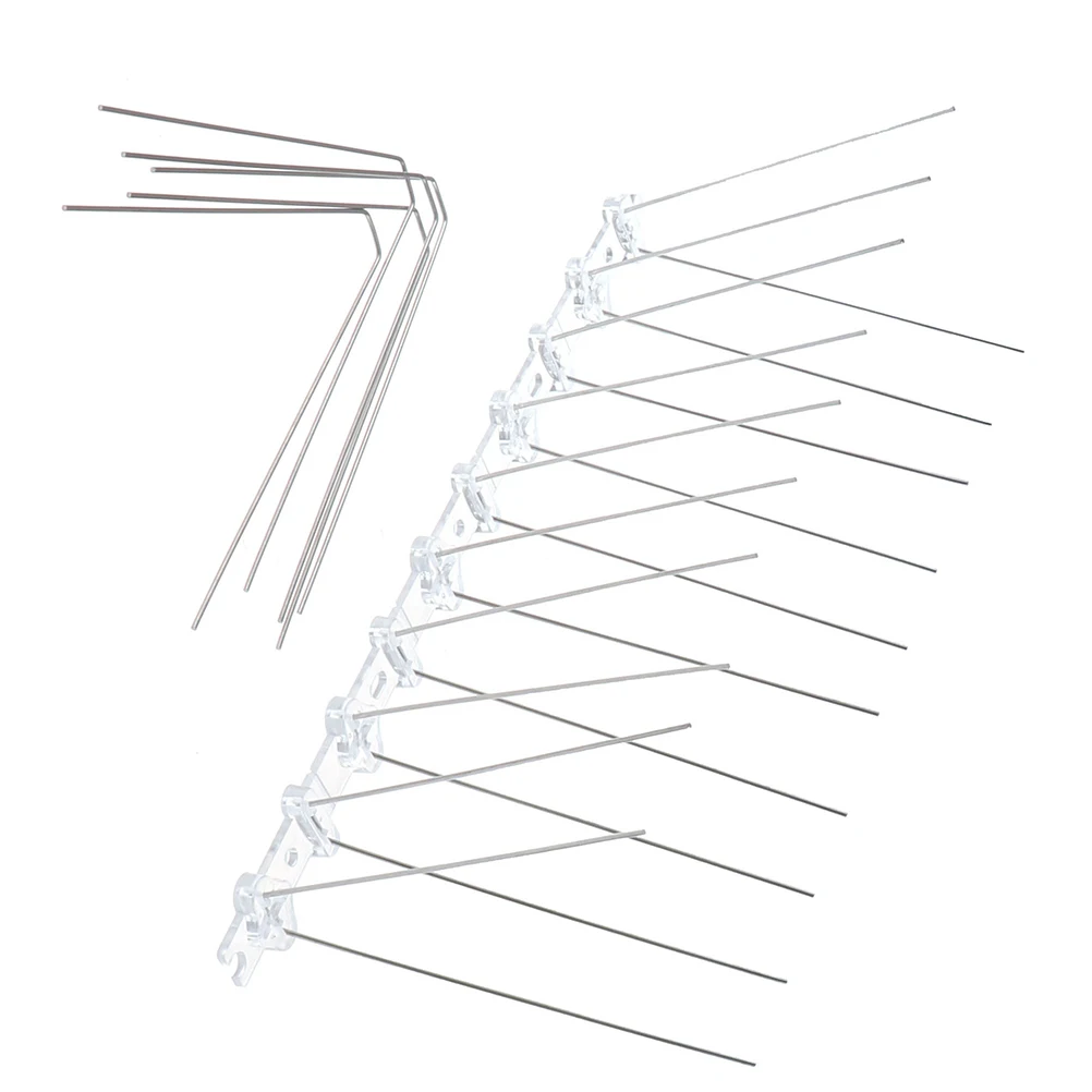 

25cm Metal Wall Fence Spikes Bird Pigeon Deterrent Anti Perch Control Repeller Pigeons Bird Repellent Spikes Anti Pigeon Nail