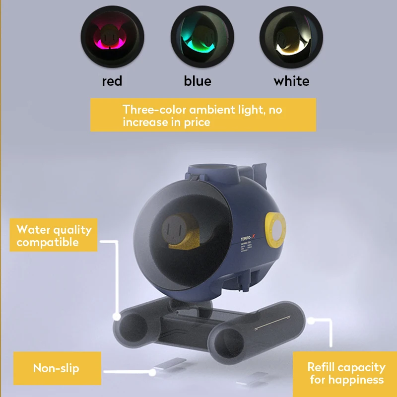 

Music spray Air Humidifier Essential oil diffuser Ultrasonic Cool Steam Maker Fogger Humidifier LED Lamp Aroma Diffuser