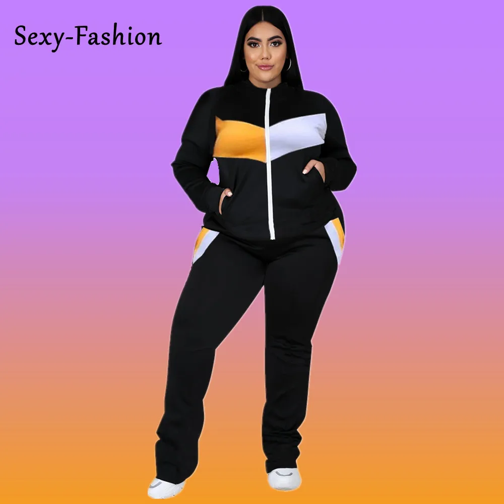 

Женский спортивный костюм из двух предметов, размеры до 3XL, 4XL, 5XL