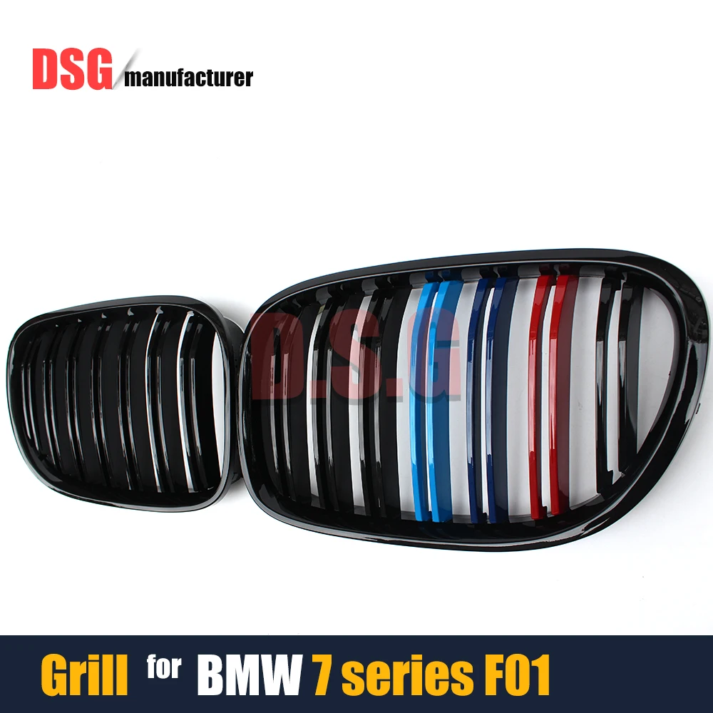 F01 передний бампер грили M Двигатель цвет почек гоночная решетка для BMW 7 серии F02 F03