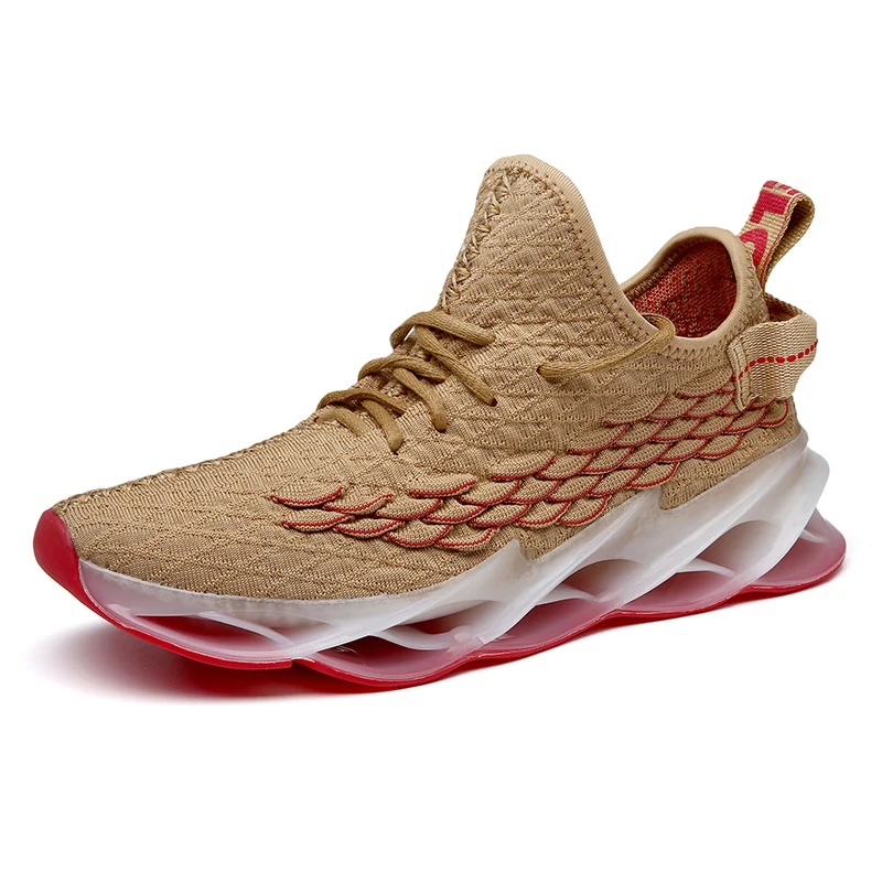Men Shoes Sneakers Wild Sports Male Tides Running Shoe for Man White Outdoor Breathable Training Lightweight Trainers Size 46 | Спорт и