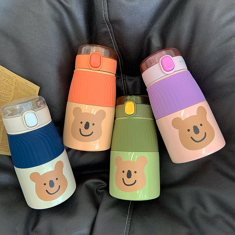 

Large Capacity Double Stainless Steel Thermos Mug With Straw Portable Vacuum Flasks Creative Thermal Bottle Tumbler Thermocup