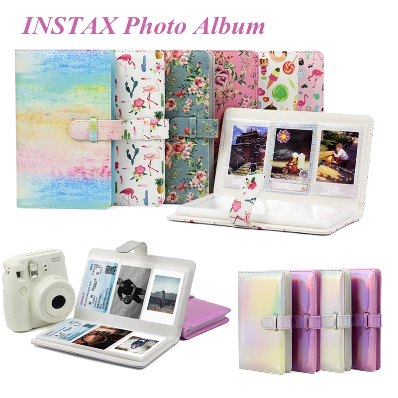 venster Verwaarlozing graan Instax Mini Film Photo Album 96 Pockets Pu Leather Picture Case For  Fujifilm Instax Mini 11 8 9 7 Mini Film 3 Inch Photo Album - Camera Bags &  Cases - AliExpress