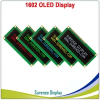 real oled display 1602 162 character parallel lcd module display lcm screen build in ws0010 support serial spi