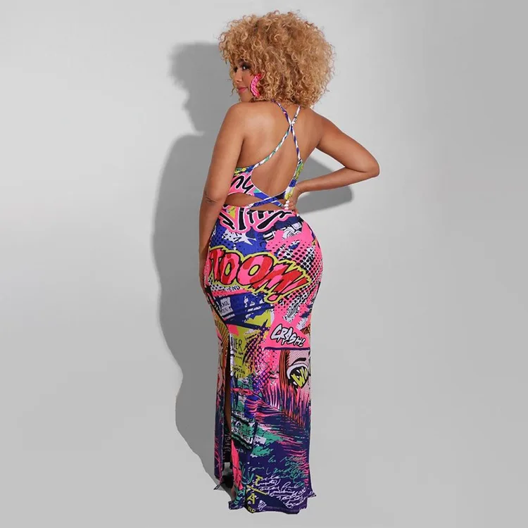 Женское летнее платье средней длины с открытыми плечами | Женская одежда