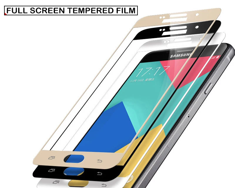 3D Защитное стекло для samsung Galaxy A5 A7 A3 закаленное стекло для samsung J5 J7 J3 Защитная пленка для экрана
