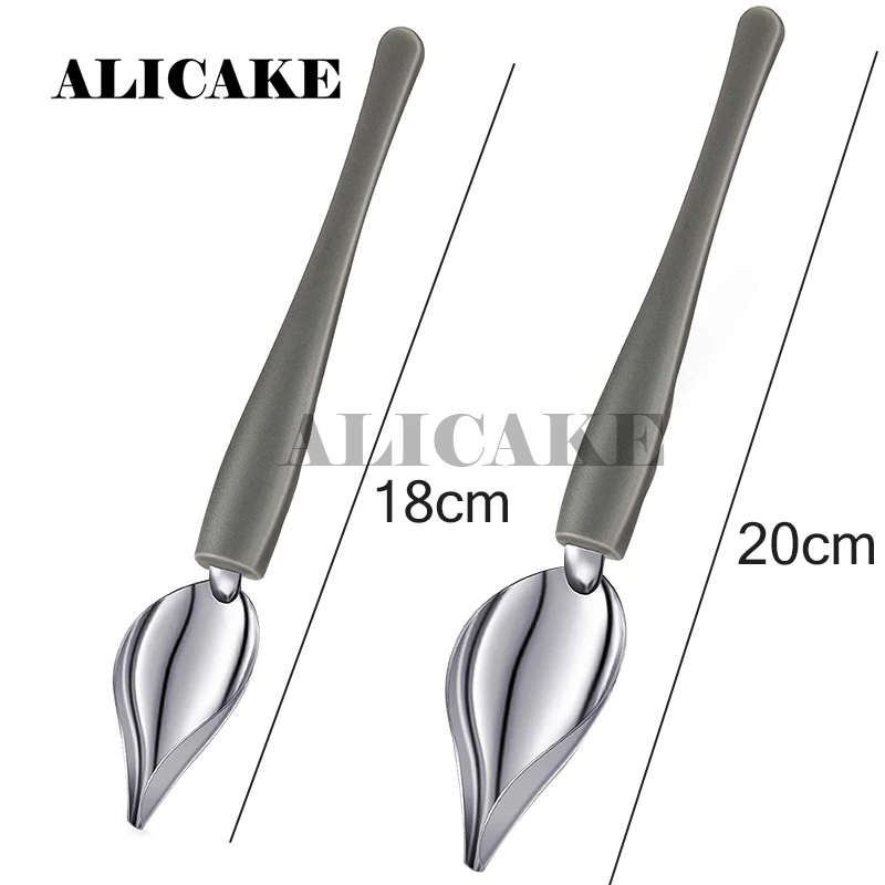 Chocolate Dipping Tools Fork Spoons Set Cake Decorating Tools Chef Art Pencil For Decorative Plates Stainless Chef Spoon images - 6