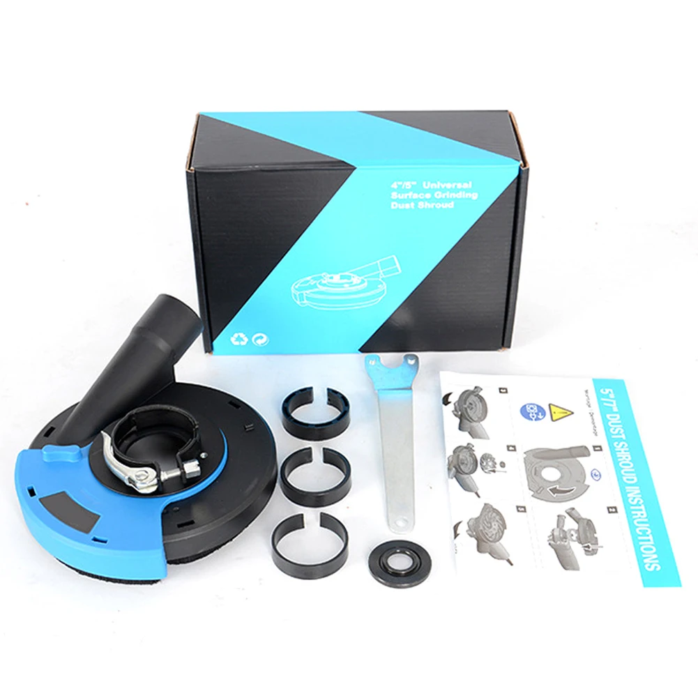 

Universal 5/ 7 inch Surface Grinding Dust Shroud Cover Tools Dust Collector Professional for PC Plastic Hand Angle Grinder