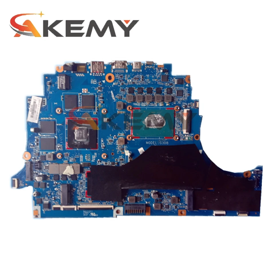 Kaufen Für HP Omen 15-DC Laptop Motherboard DAG3DBMB8D0 TPN-Q211 SR3YY I7-8750HQ CPU GTX1050TI DDR4