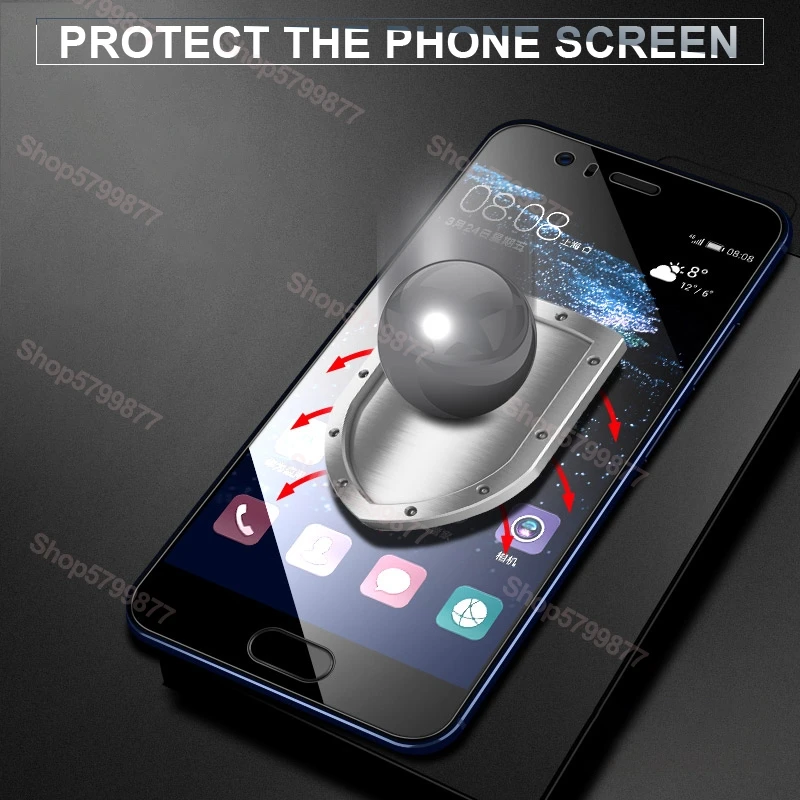 9h hd tempered glass for huawei p10 plus p20 pro p30 lite p smart 2019 screen protector mate 10 20 30 lite protective glass film free global shipping