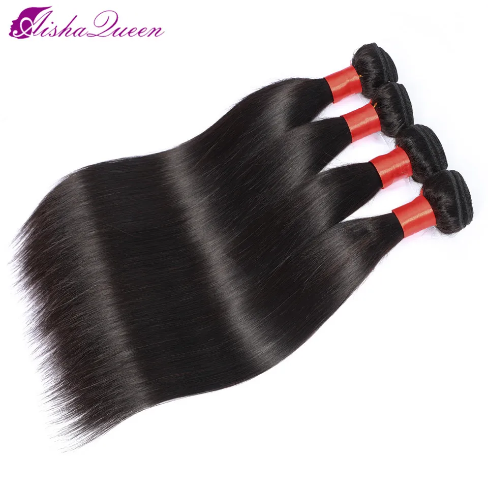 

«Холодное сердце» Aisha/Queen прямые и волнистые пряди бразильских человеческих волос пряди 1/3/4/шт в лоте партия прямых натуральный Цвет 100% пряд...