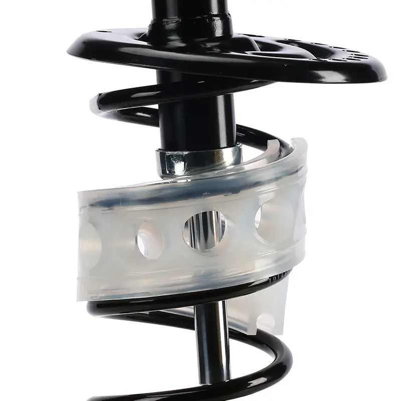 2 Pcs Car Shock Absorber transparent car damping rubber Springs Bumpers Cushion Urethane For Cars goods Buffer |