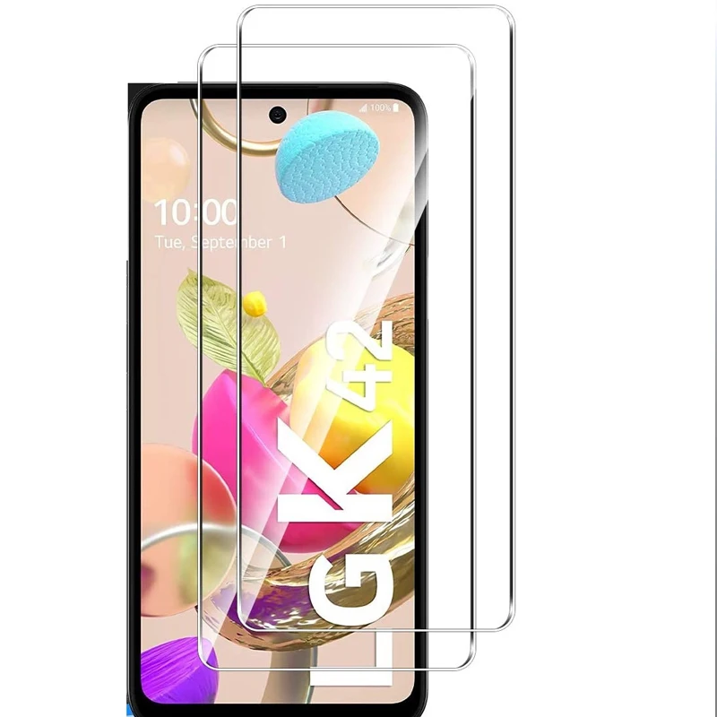 Защита экрана из закаленного стекла для LG K61 Q61 K51S K41S Взрывозащищенная пленка для ЖК-дисплея для LG Q70 стеклянная крышка