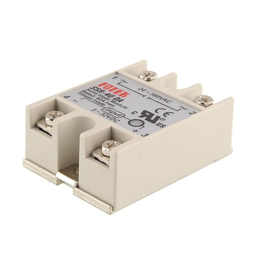 Новый твердотельный модуль реле постоянного тока в переменного для Arduino SSR 40DA